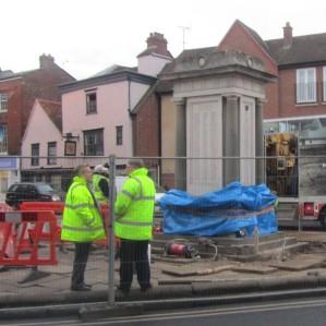 abingdon war memorial stabilisation